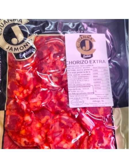 Chorizo de Bellota. Carnes Nobles